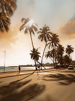 Por do Sol em Maceió