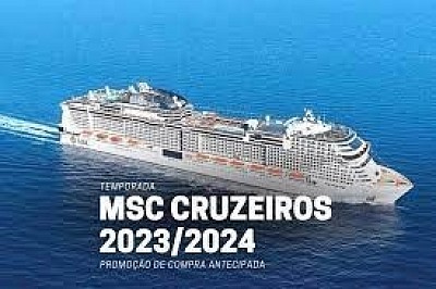 MSC. Chega ao Brasil par surpreender nos